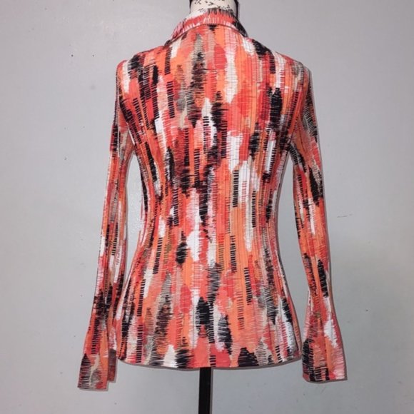 Apt.9 Collared Tops Long sleeve Size M Multicolor - Picture 4 of 16